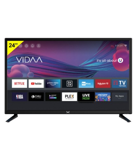 New Majestic ST24VD TV 61 cm (24") Full HD Smart TV Wi-Fi Black