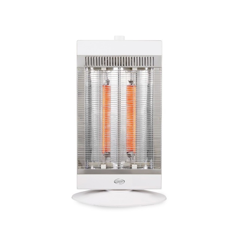 Argoclima Alan Indoor White 1000 W Quartz electric space heater