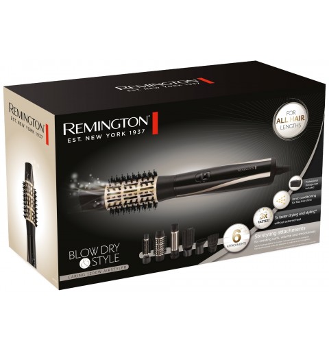 Remington AS7700 Hot air brush Black 1200 W 3 m