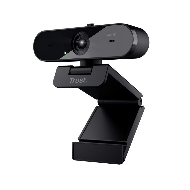 Trust Taxon Webcam 2560 x 1440 Pixel USB 2.0 Schwarz