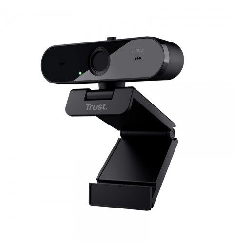 Trust Taxon Webcam 2560 x 1440 Pixel USB 2.0 Schwarz