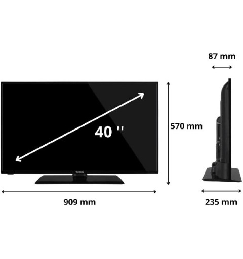 Telefunken TV LED 40'' TE40550
