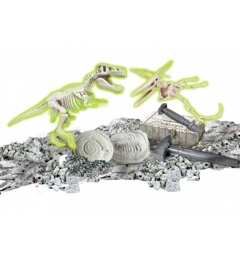 Clementoni Science & Play - Jurassic World 3 - Dino 2 In 1 Trex e Pteranodonte