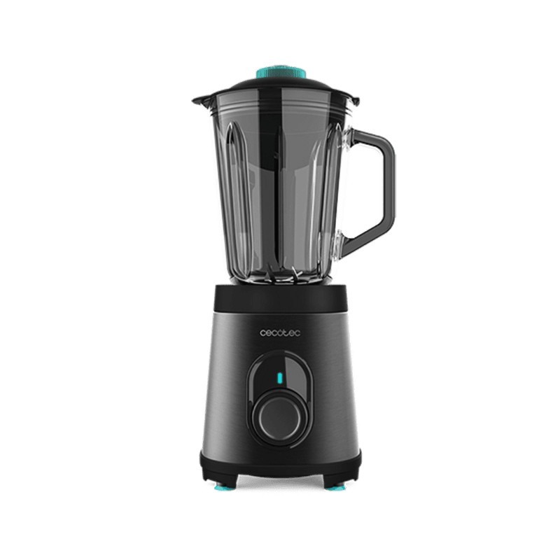 Cecotec Power Black Titanium 1200 Inox 1,5 L Batidora de vaso 1200 W Negro