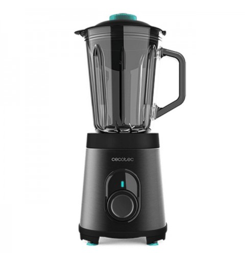 Cecotec Power Black Titanium 1200 Inox 1,5 L Batidora de vaso 1200 W Negro