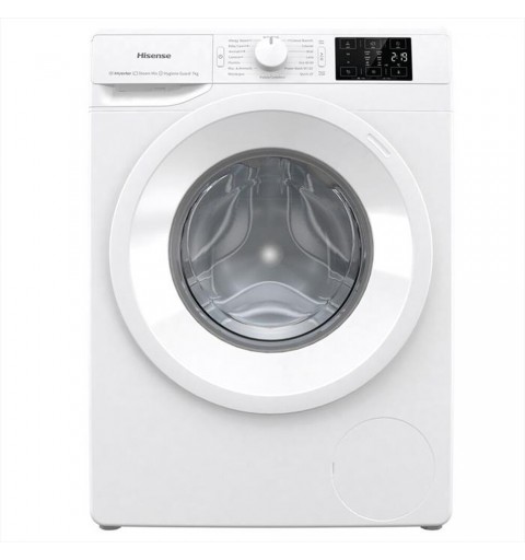 Hisense WFGE801439VM lavatrice Caricamento frontale 8 kg 1400 Giri min A Bianco