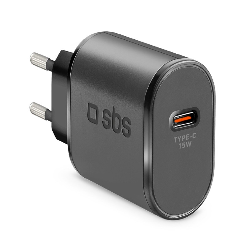 SBS TETRTC15W chargeur d'appareils mobiles Noir Intérieure