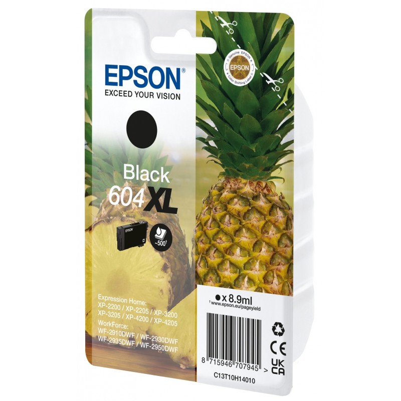 Epson 604XL cartuccia d'inchiostro 1 pz Originale Resa elevata (XL) Nero