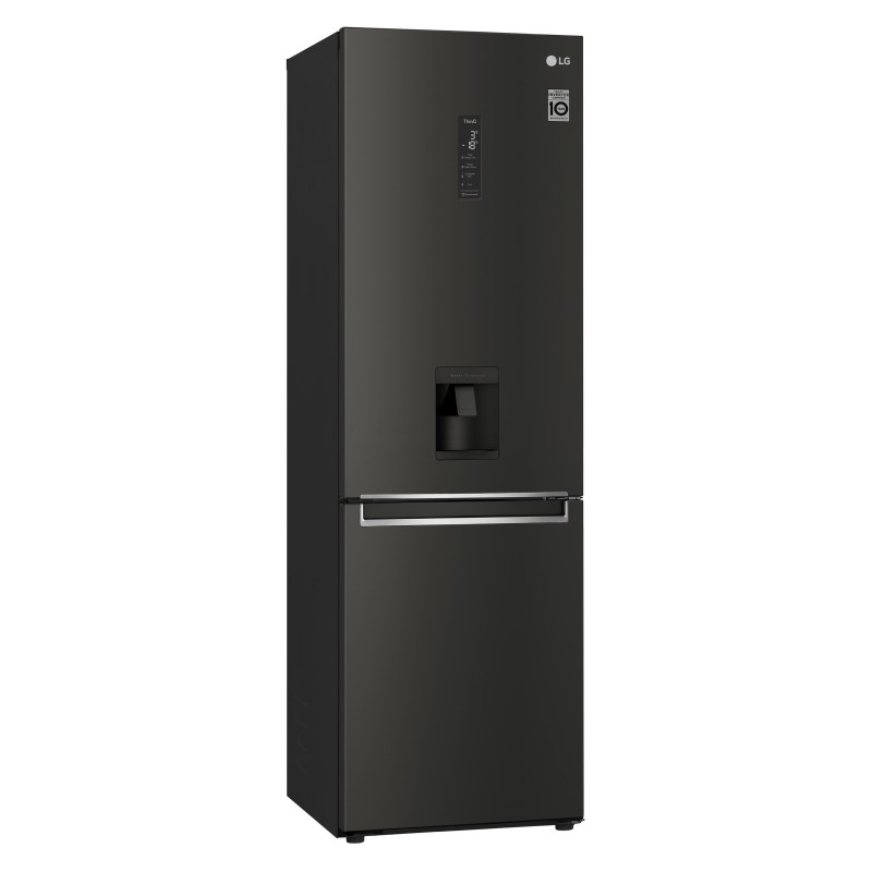 LG GBF61BLHMN fridge-freezer Freestanding 340 L E Black