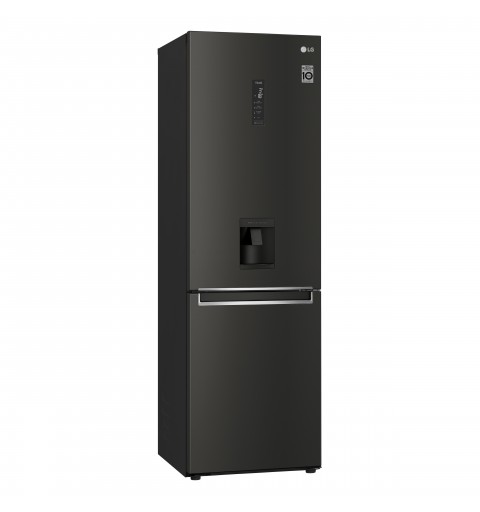 LG GBF61BLHMN fridge-freezer Freestanding 340 L E Black
