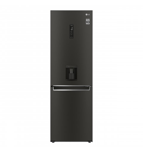 LG GBF61BLHMN fridge-freezer Freestanding 340 L E Black