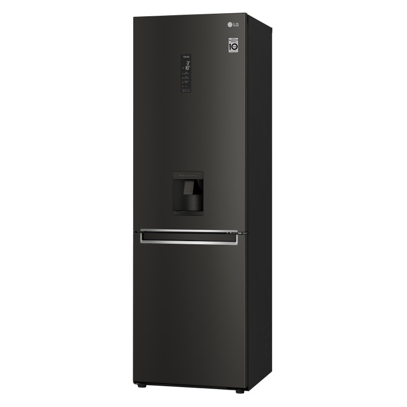 LG GBF61BLHMN fridge-freezer Freestanding 340 L E Black