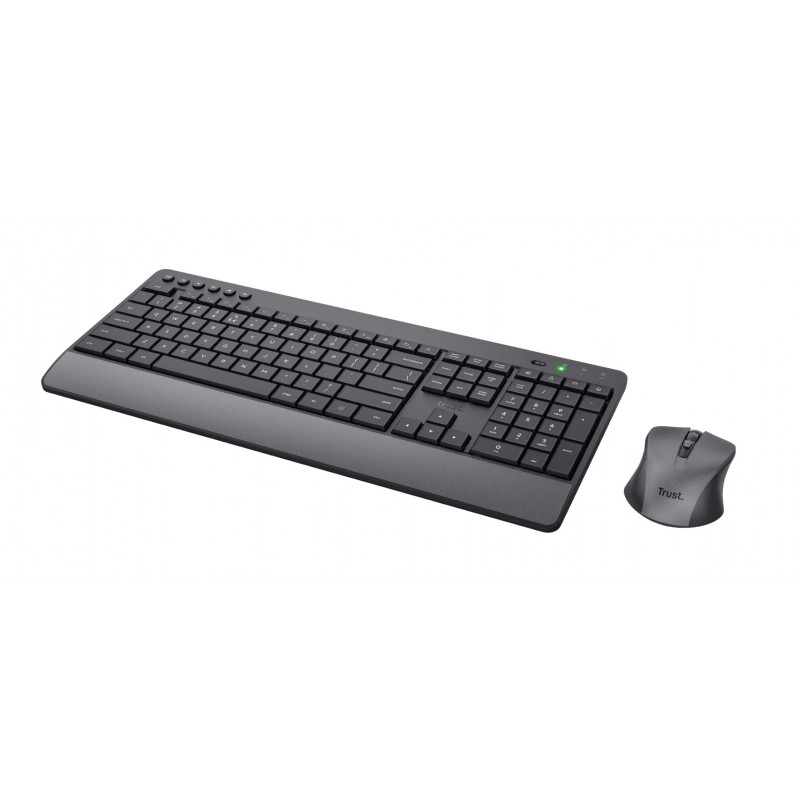 Trust Trezo tastiera Mouse incluso RF Wireless QWERTY Italiano Nero