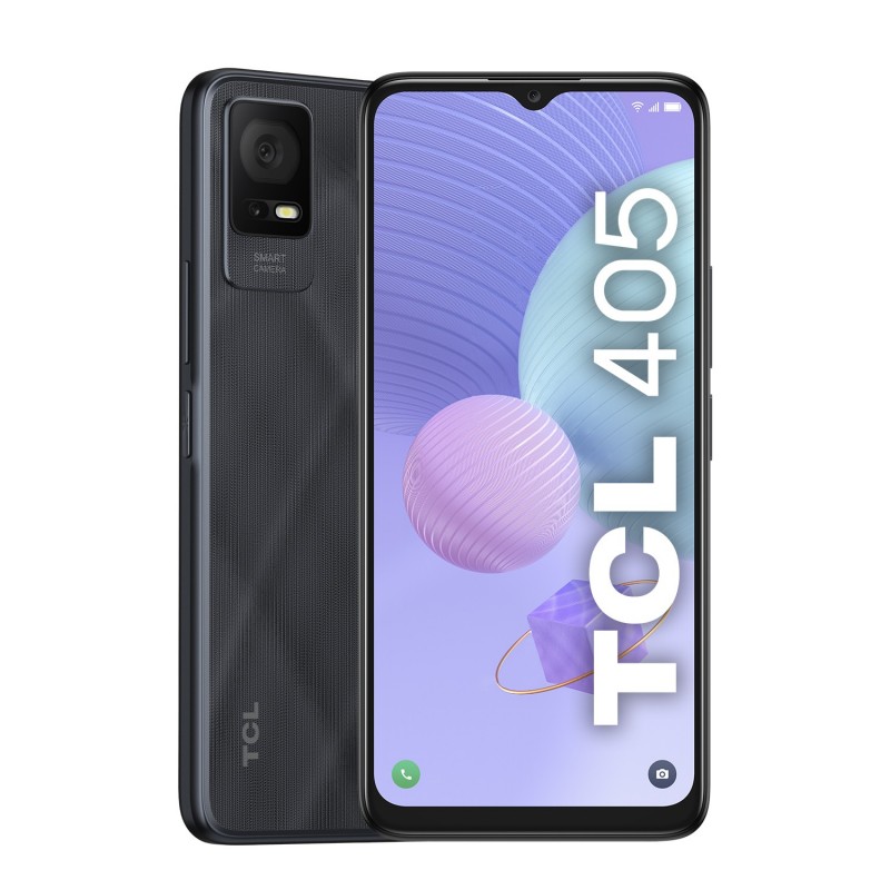 TCL 405 16,8 cm (6.6") Double SIM Android 12 Go Edition 4G USB Type-C 2 Go 32 Go 5000 mAh Gris