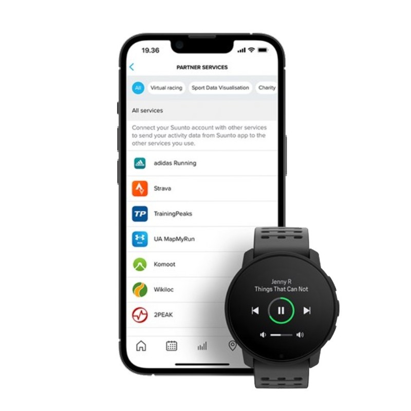 Suunto 9 Peak Pro 3,05 cm (1.2 Zoll) Punktmatrix 43 mm Schwarz GPS