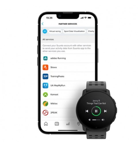 Suunto 9 Peak Pro 3,05 cm (1.2 Zoll) Punktmatrix 43 mm Schwarz GPS