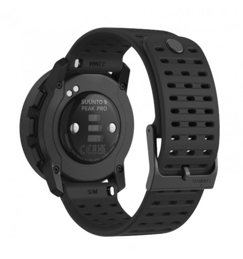 Suunto 9 Peak Pro 3,05 cm (1.2 Zoll) Punktmatrix 43 mm Schwarz GPS