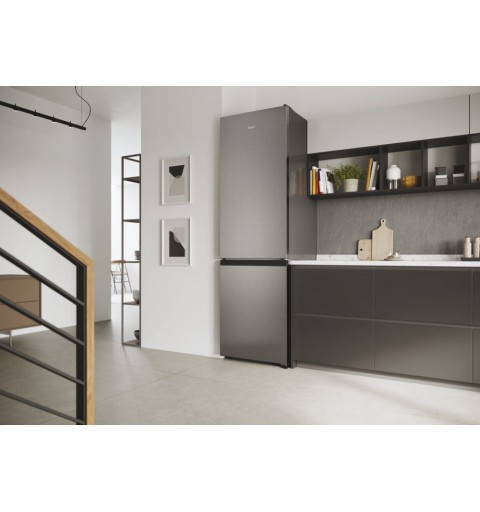 Haier 2D 60 Serie 1 HDW1620DNPK réfrigérateur-congélateur Autoportante 377 L D Argent