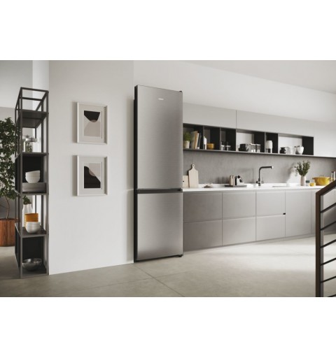Haier 2D 60 Serie 1 HDW1620DNPK réfrigérateur-congélateur Autoportante 377 L D Argent