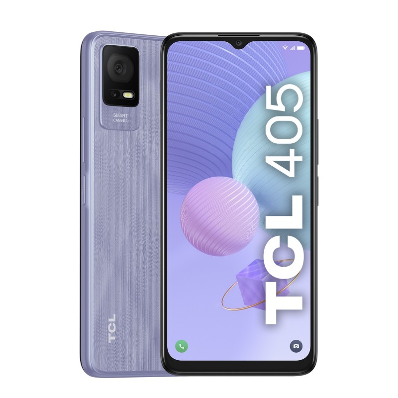 TCL 405 16,8 cm (6.6") Double SIM Android 12 Go Edition 4G USB Type-C 2 Go 32 Go 5000 mAh Lavande