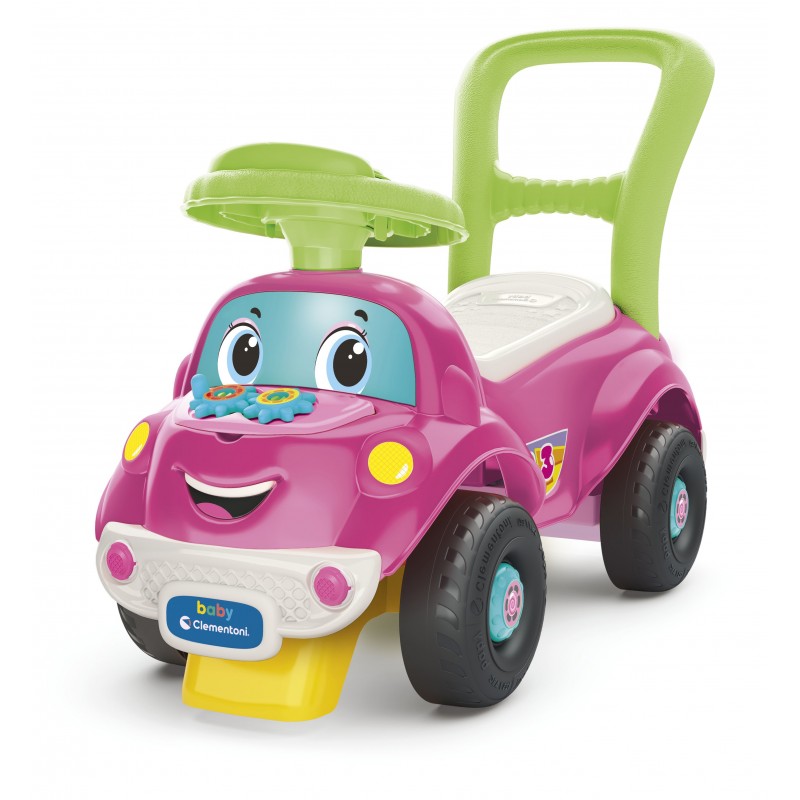 Clementoni Action & Réaction 8005125177462 Schaukelndes fahrbares Spielzeug Aufsitzauto