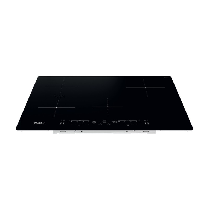 Whirlpool WB B4877 NE Black Built-in 77 cm Zone induction hob 4 zone(s)