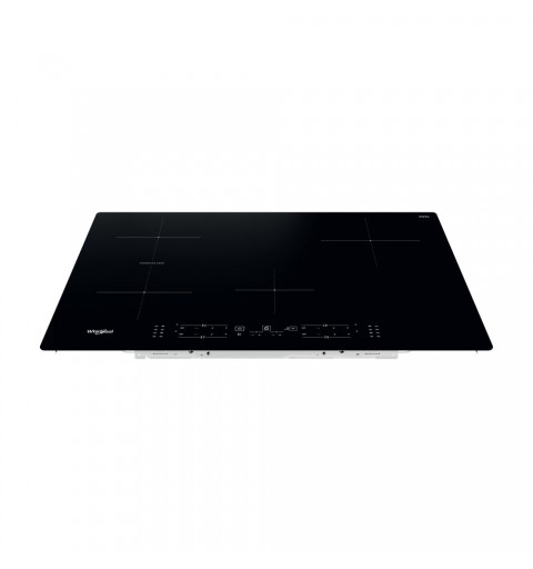 Whirlpool WB B4877 NE Black Built-in 77 cm Zone induction hob 4 zone(s)