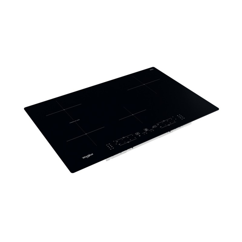 Whirlpool WB B4877 NE Black Built-in 77 cm Zone induction hob 4 zone(s)