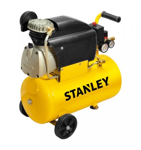 Stanley FCCC404STN005 D211/8/24 Compressore 24 Litri 2Hp, 230 V, Giallo, 24 Kg