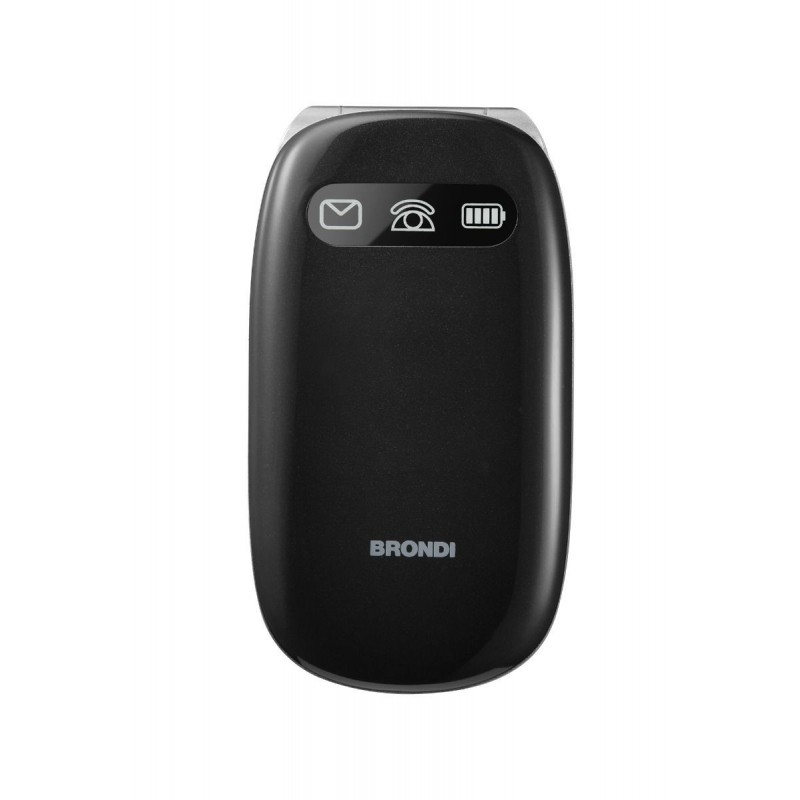 Brondi Amico Comfort 7,11 cm (2.8 Zoll) Schwarz Einsteigertelefon
