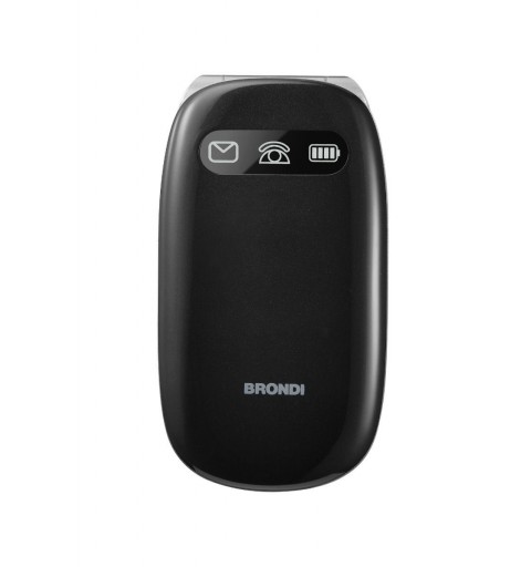Brondi Amico Comfort 7,11 cm (2.8") Negro Teléfono básico