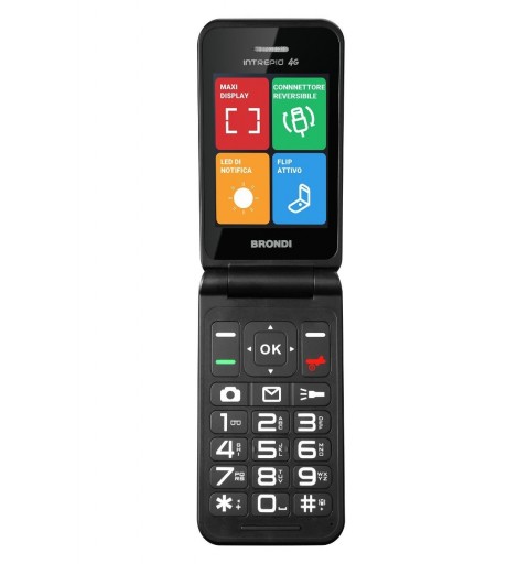 Brondi Intrepid 4G 7,11 cm (2.8") Verde Telefono di livello base