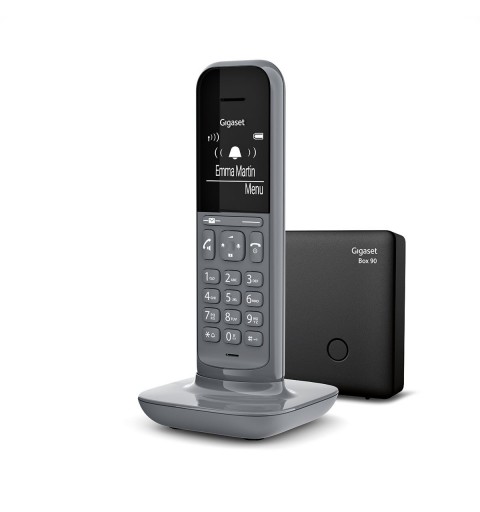 Gigaset CL390 Telefono analogico DECT Identificatore di chiamata Grigio