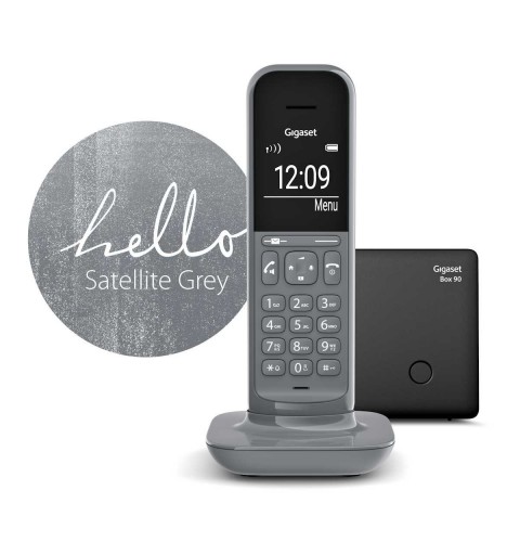 Gigaset CL390 Téléphone analog dect Identification de l'appelant Gris