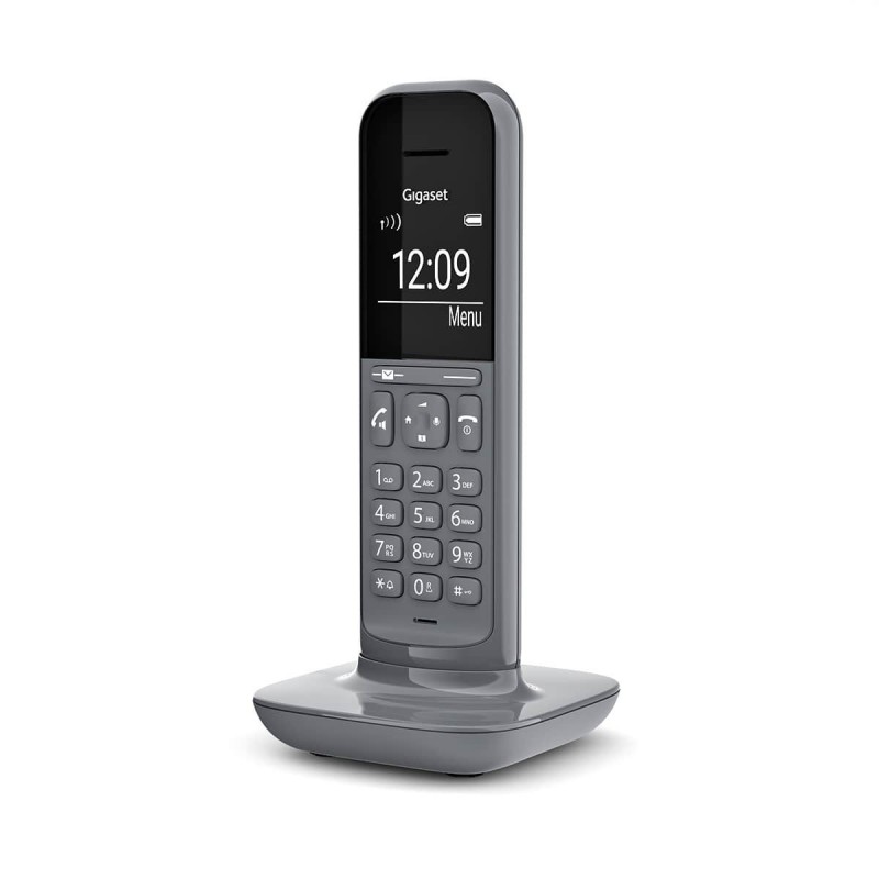 Gigaset CL390 Teléfono DECT analógico Identificador de llamadas Gris