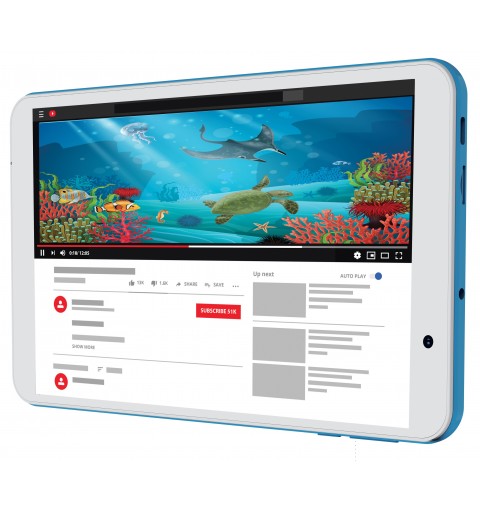 Mediacom SmartPad 8 32 Go 20,3 cm (8") Rockchip 2 Go Android 12 Go edition Bleu