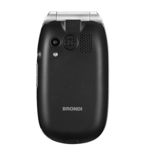 Brondi Amico Comfort 7.11 cm (2.8") Black, Silver Senior phone