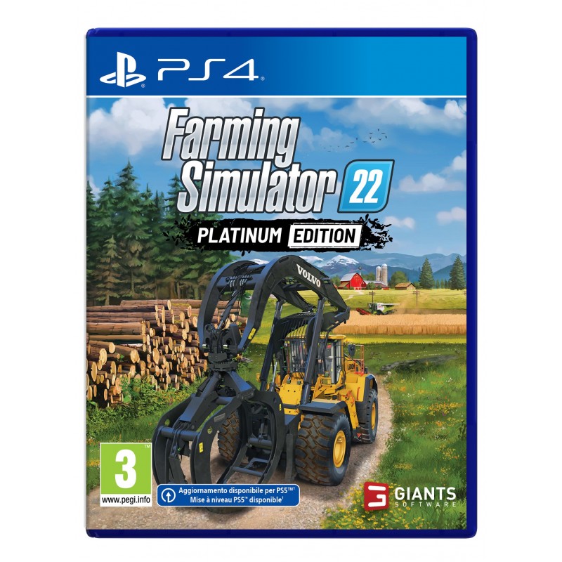 MT Distribution Farming Simulator 19 Platinum Edition Platino ITA PlayStation 4