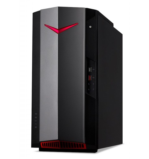 Acer NITRO 50 N50-640 i5-12400 Tower Intel® Core™ i5 16 GB DDR4-SDRAM 1024 GB SSD Windows 11 Home PC Nero