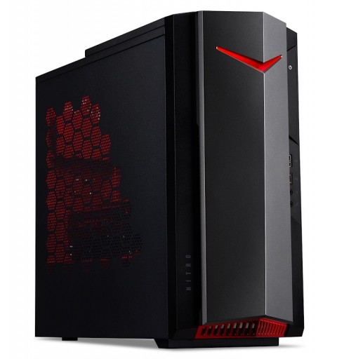 Acer NITRO 50 N50-640 i5-12400 Tower Intel® Core™ i5 16 GB DDR4-SDRAM 1024 GB SSD Windows 11 Home PC Nero