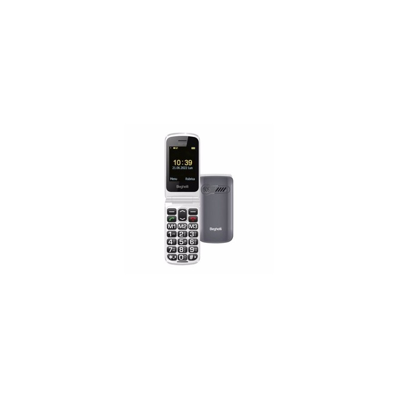 Beghelli Salvalavita Phone SLV18 6,1 cm (2.4") 88 g Argento Telefono per anziani