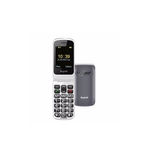 Beghelli Salvalavita Phone SLV18 6,1 cm (2.4") 88 g Plata Teléfono para personas mayores