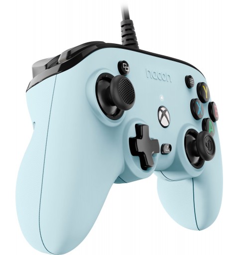 NACON Pro Compact Blue USB Gamepad Analogue Digital PC, Xbox One, Xbox Series S, Xbox Series X
