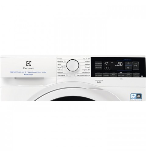 Electrolux EW6F384YQ lavatrice Caricamento frontale 8 kg 1351 Giri min A Bianco