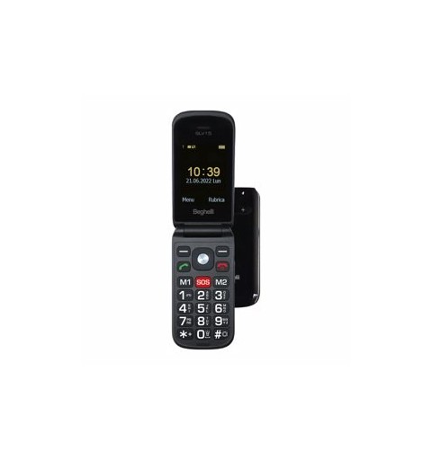 Beghelli Salvalavita Phone SLV15 6,1 cm (2.4") 87 g Negro Teléfono para personas mayores