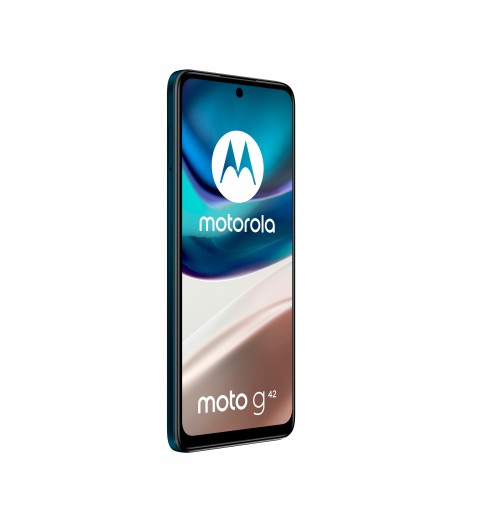 Motorola Moto G 42 16,3 cm (6.4") SIM doble Android 12 4G USB Tipo C 6 GB 128 GB 5000 mAh Verde