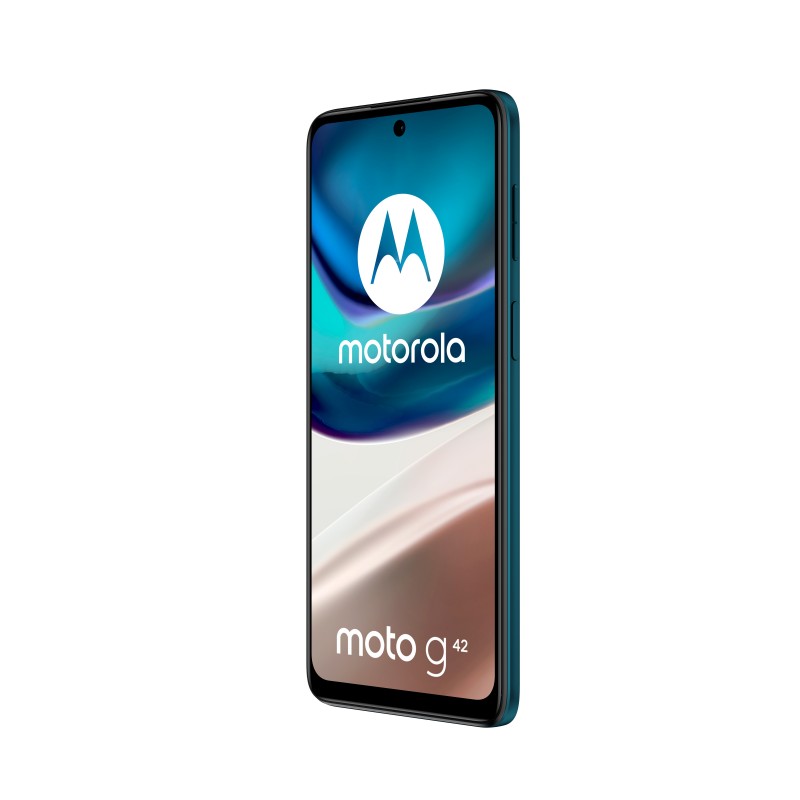 Motorola Moto G 42 16,3 cm (6.4") SIM doble Android 12 4G USB Tipo C 6 GB 128 GB 5000 mAh Verde