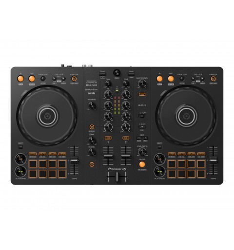 Pioneer DDJ-FLX4 controller per DJ 2 canali Nero