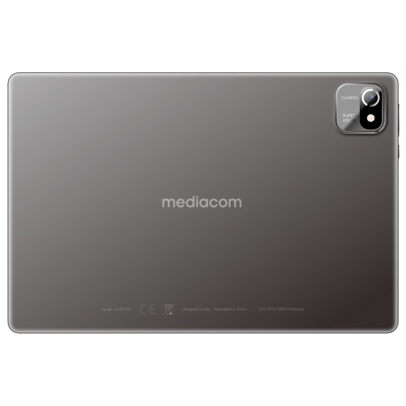 Mediacom SmartPad X10 4G LTE-FDD 32 GB 25.6 cm (10.1") Spreadtrum 2 GB Android 12 Go edition Black