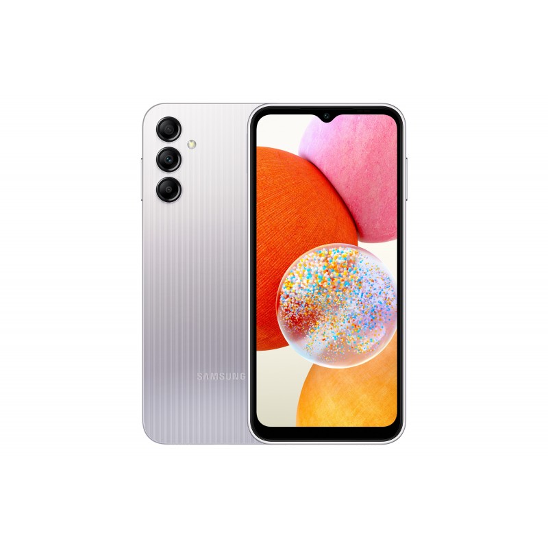 Samsung Galaxy A14 SM-A145R DSN 16,8 cm (6.6") Double SIM Android 13 4G USB Type-C 4 Go 64 Go 5000 mAh Argent